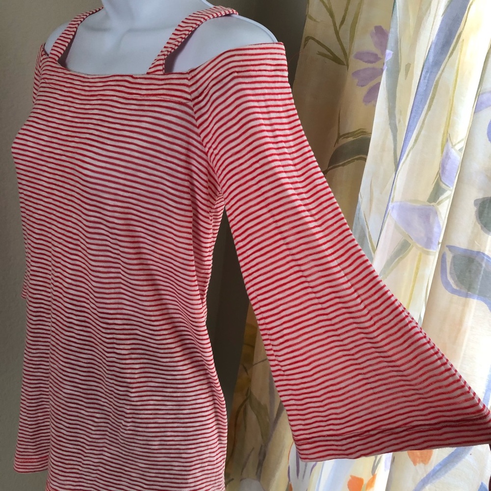 LOFT Cold Shoulder Knit Top - Picture 4 of 8